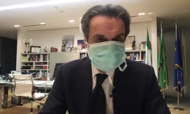 Coronavirus,  Fontana: “Rallentamento in linea con i giorni precedenti, ma non molliamo la presa”