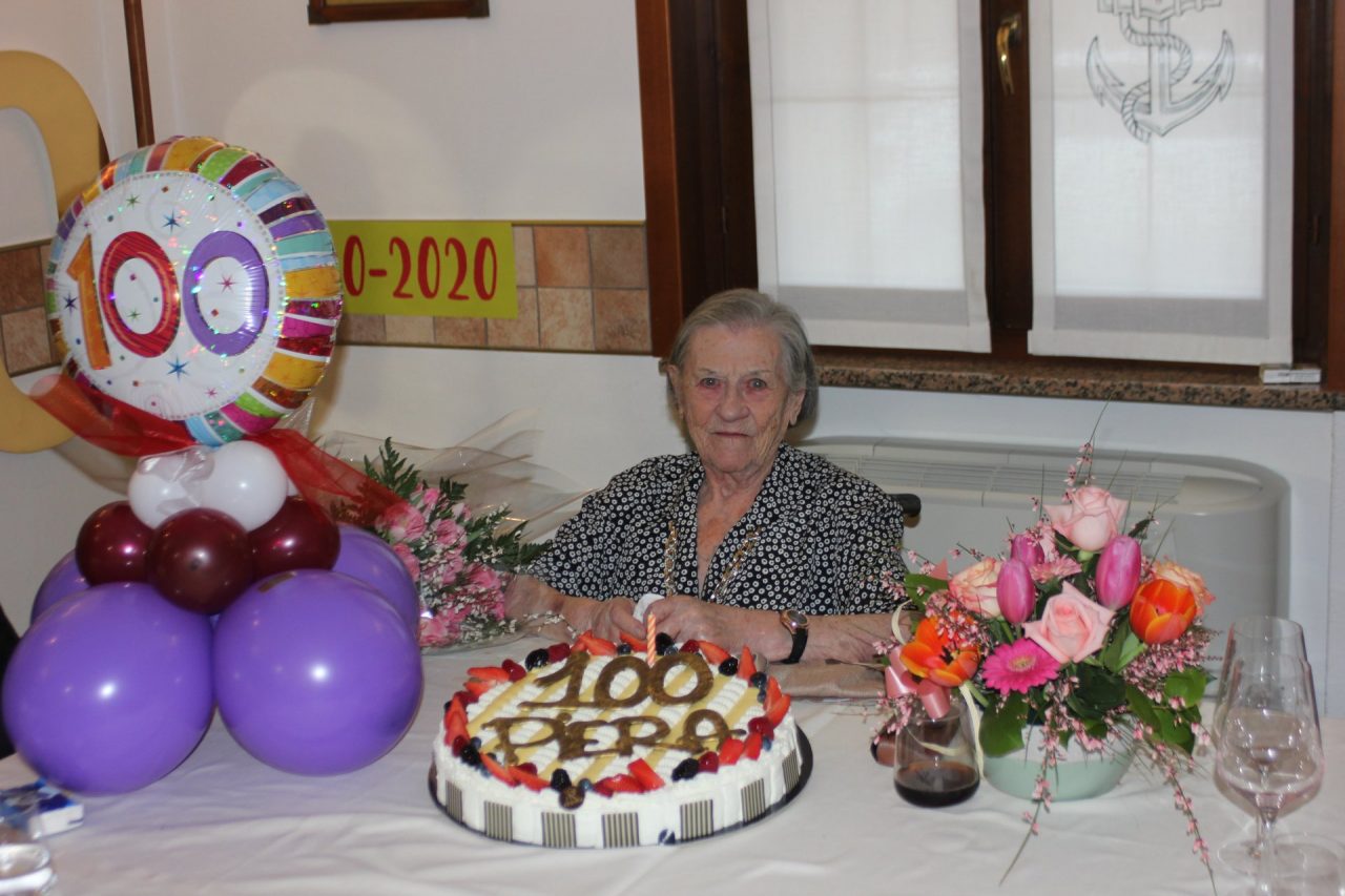 Segrate festeggia cento candeline per nonna Piera