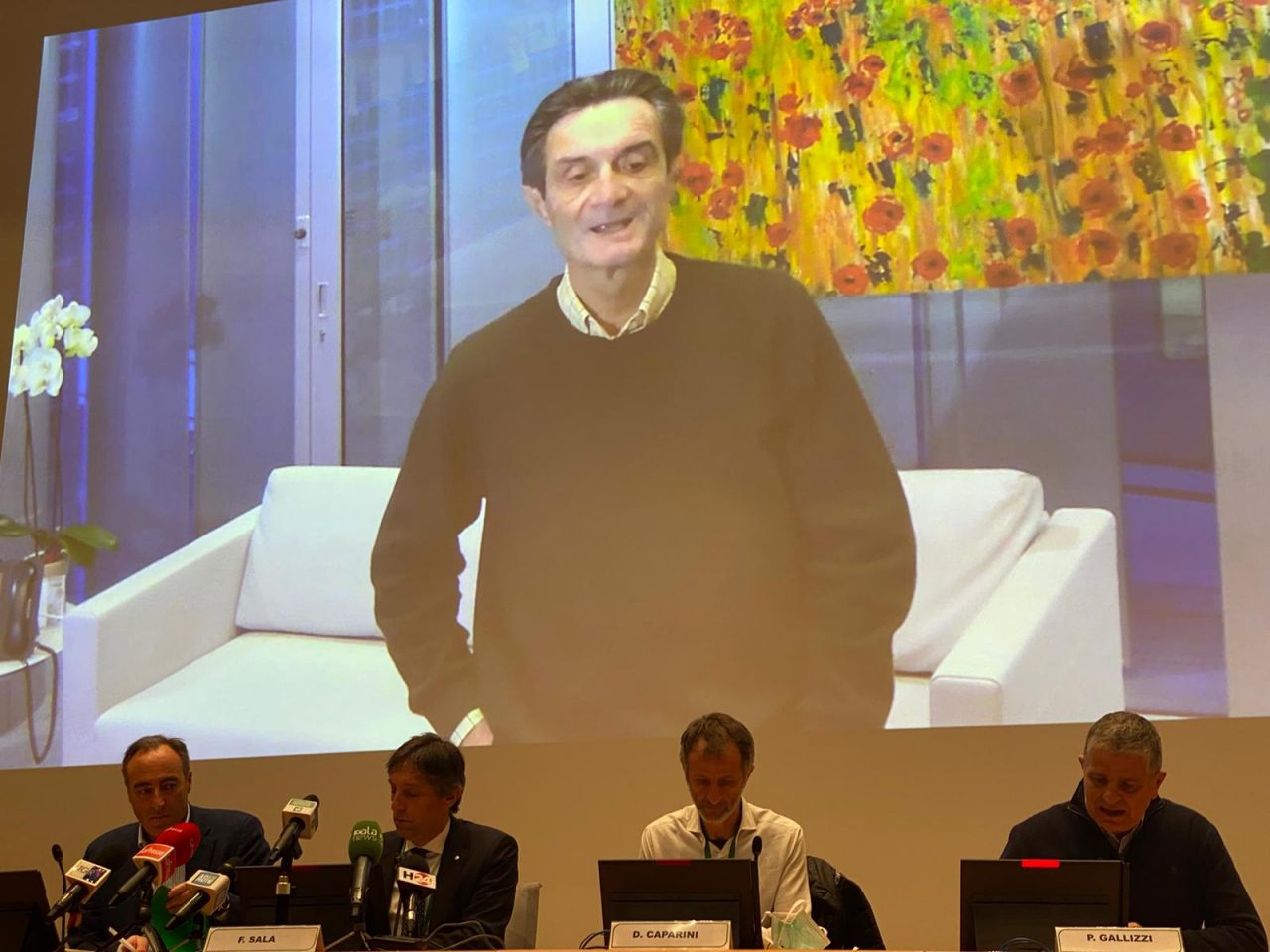 Coronavirus, la conferenza della Regione di oggi, lunedì 2 marzo
