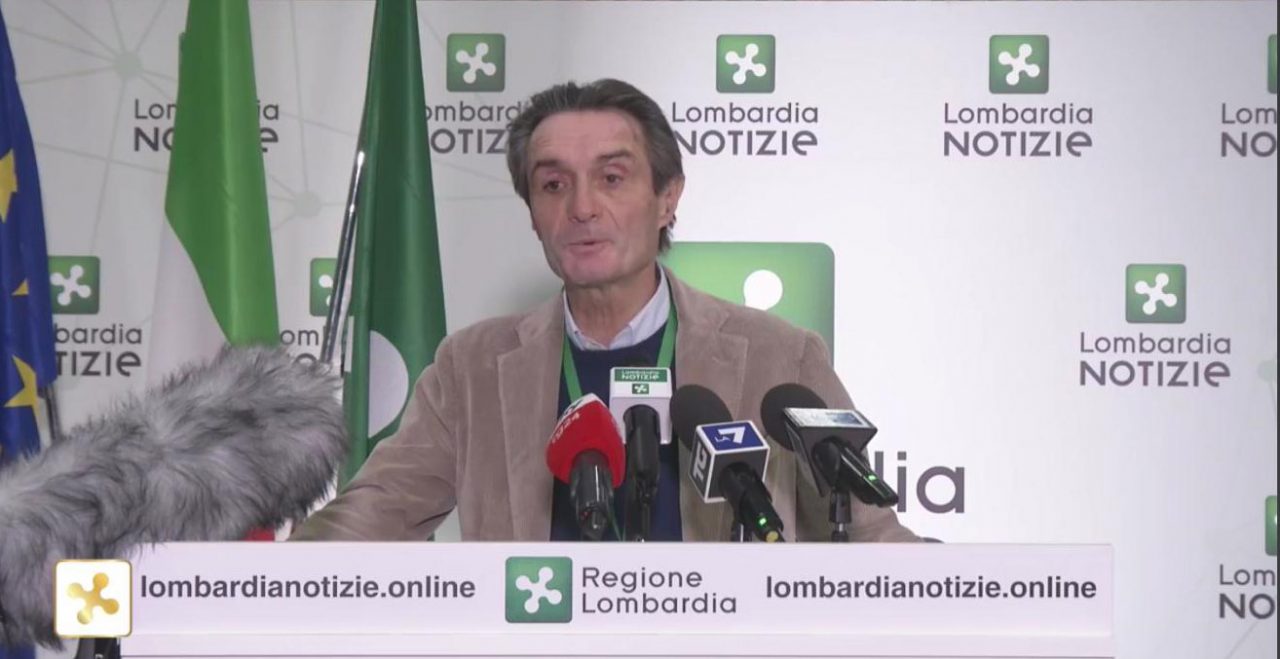 Attilio Fontana avvisa i lombardi: “Ogni uscita di casa è un rischio. State a casa oppure chiederemo più restrizioni” VIDEO
