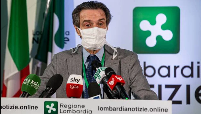 Coronavirus, il punto del presidente della Regione Fontana  VIDEO