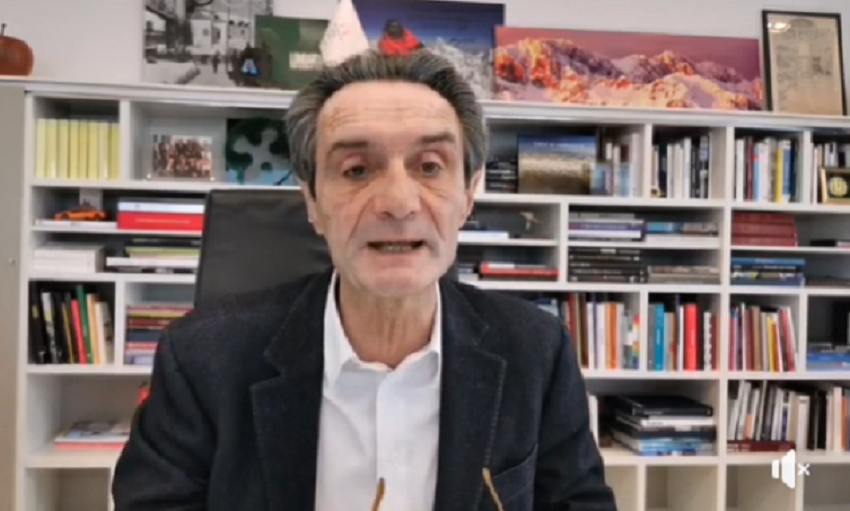 Ospedale in Fiera, sopralluogo di Fontana