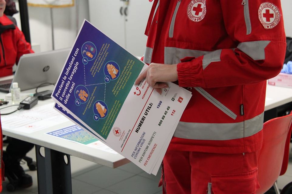 Emergenza Coronavirus, raccolta fondi della Cri per materiale sanitario