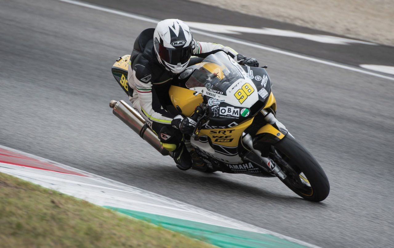 A 260 chilometri orari in moto supera ogni handicap