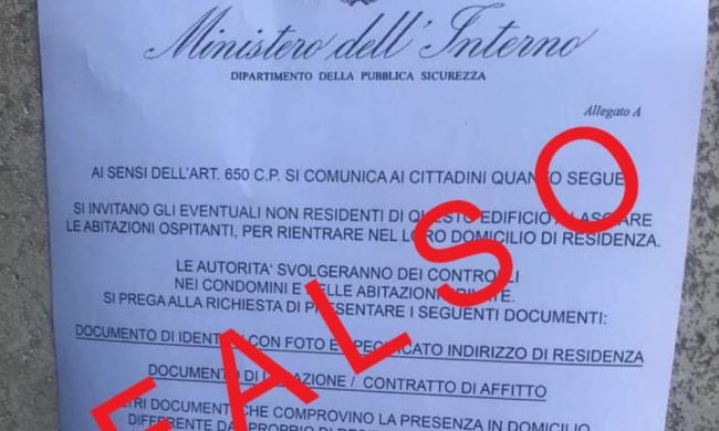 Coronavirus e truffe: anche in Martesana i falsi volantini della Polizia