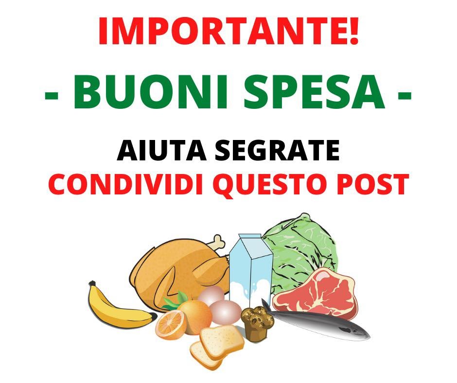 Buoni spesa a Segrate, come fare per averli