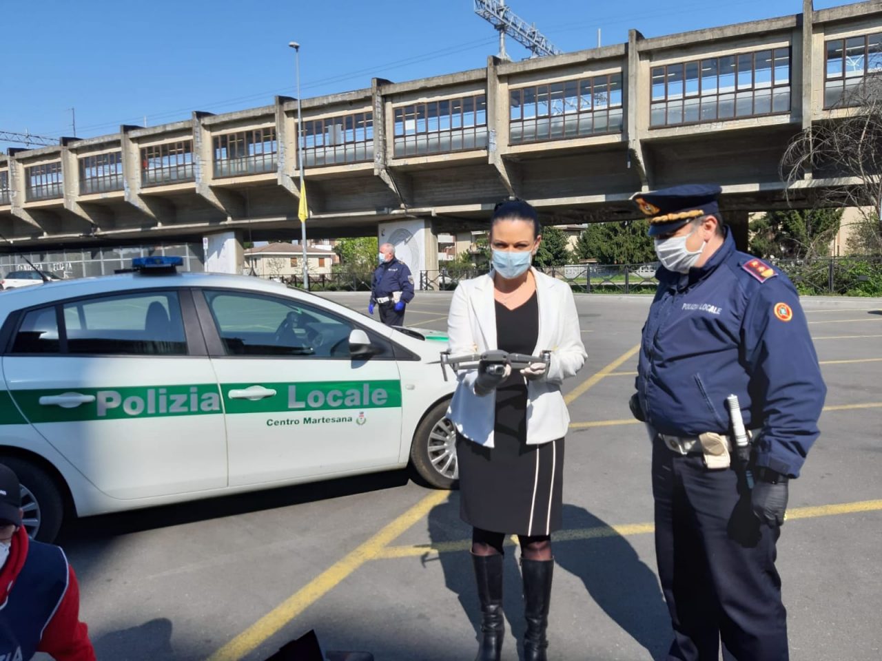 Iniziati i sorvoli del territorio con i droni da parte della Polizia Locale a Cassina, Bussero e Pessano