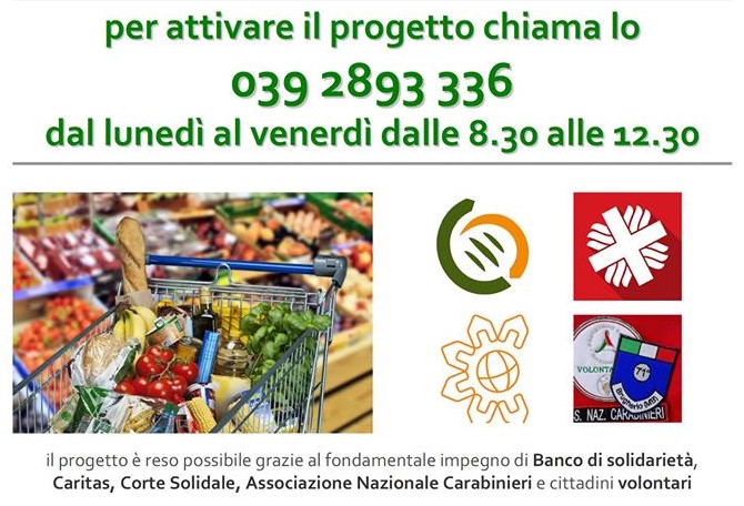 Fondi governativi Coronavirus, arrivano i pacchi alimentari