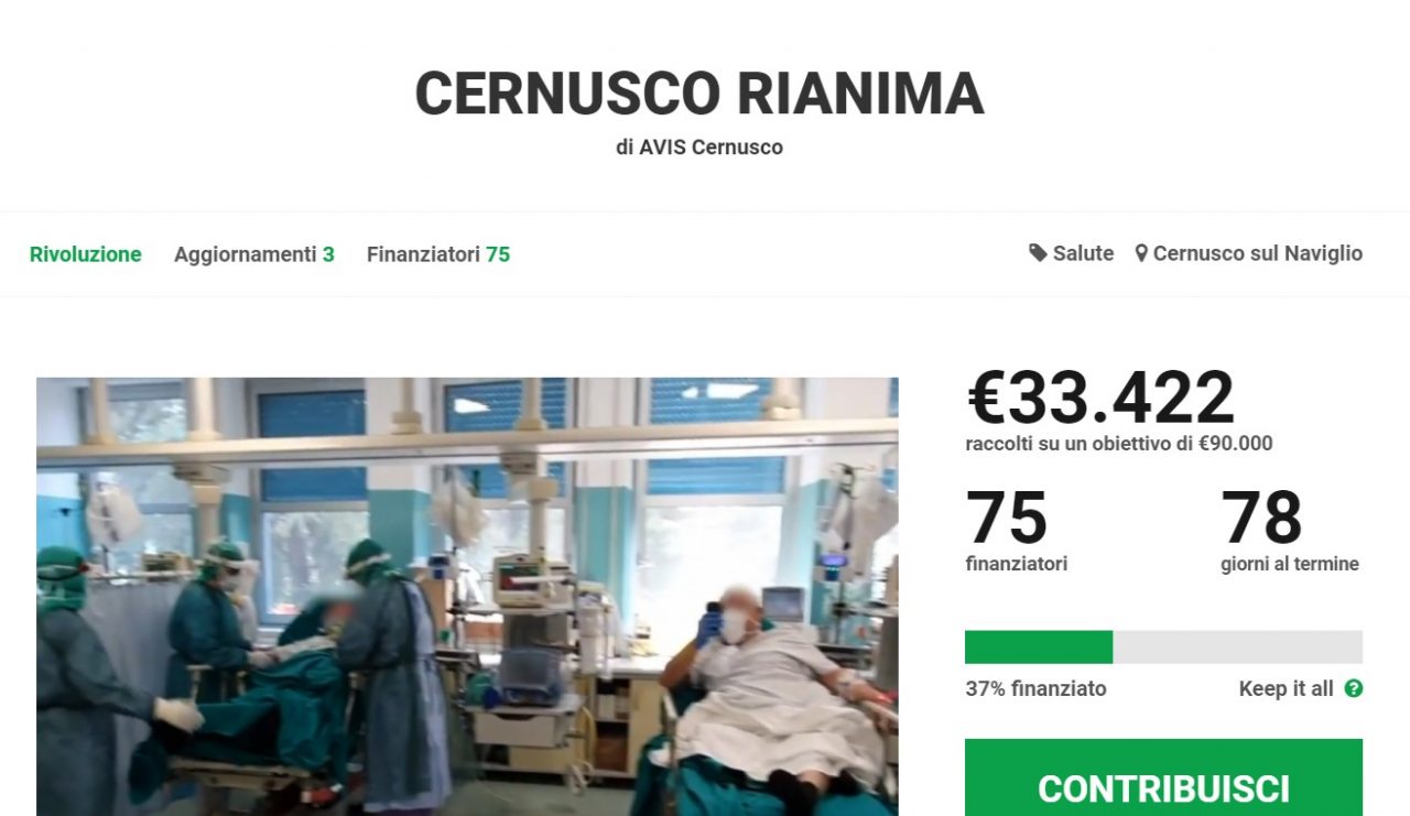 Già ordinati dall’Avis i due letti per la terapia intensiva per l’ospedale Uboldo