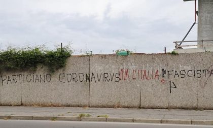 "Partigiano Coronavirus", scritte neofasciste a Gorgonzola