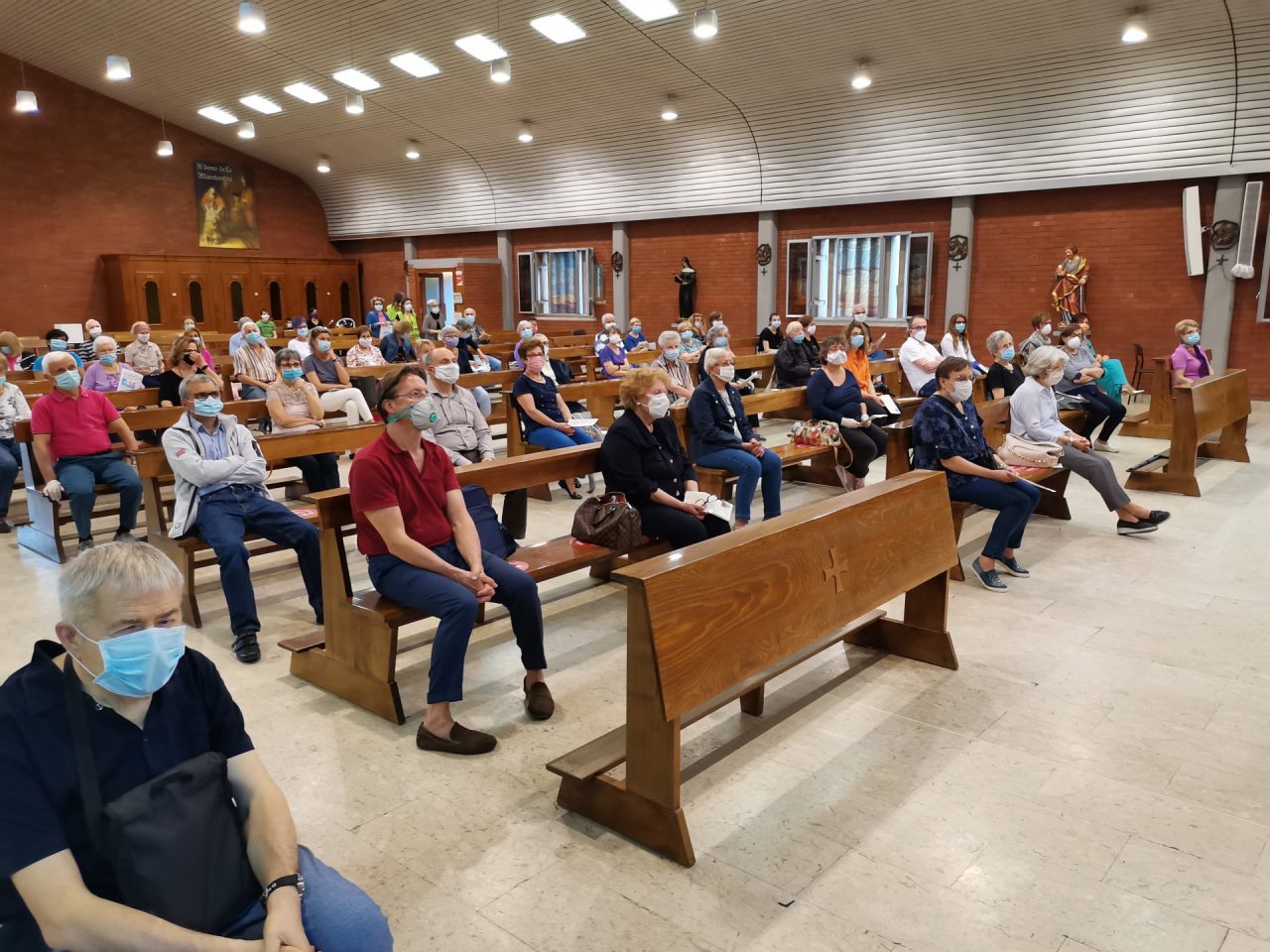A Cassina i fedeli tornano alle funzioni proprio per la festa patronale