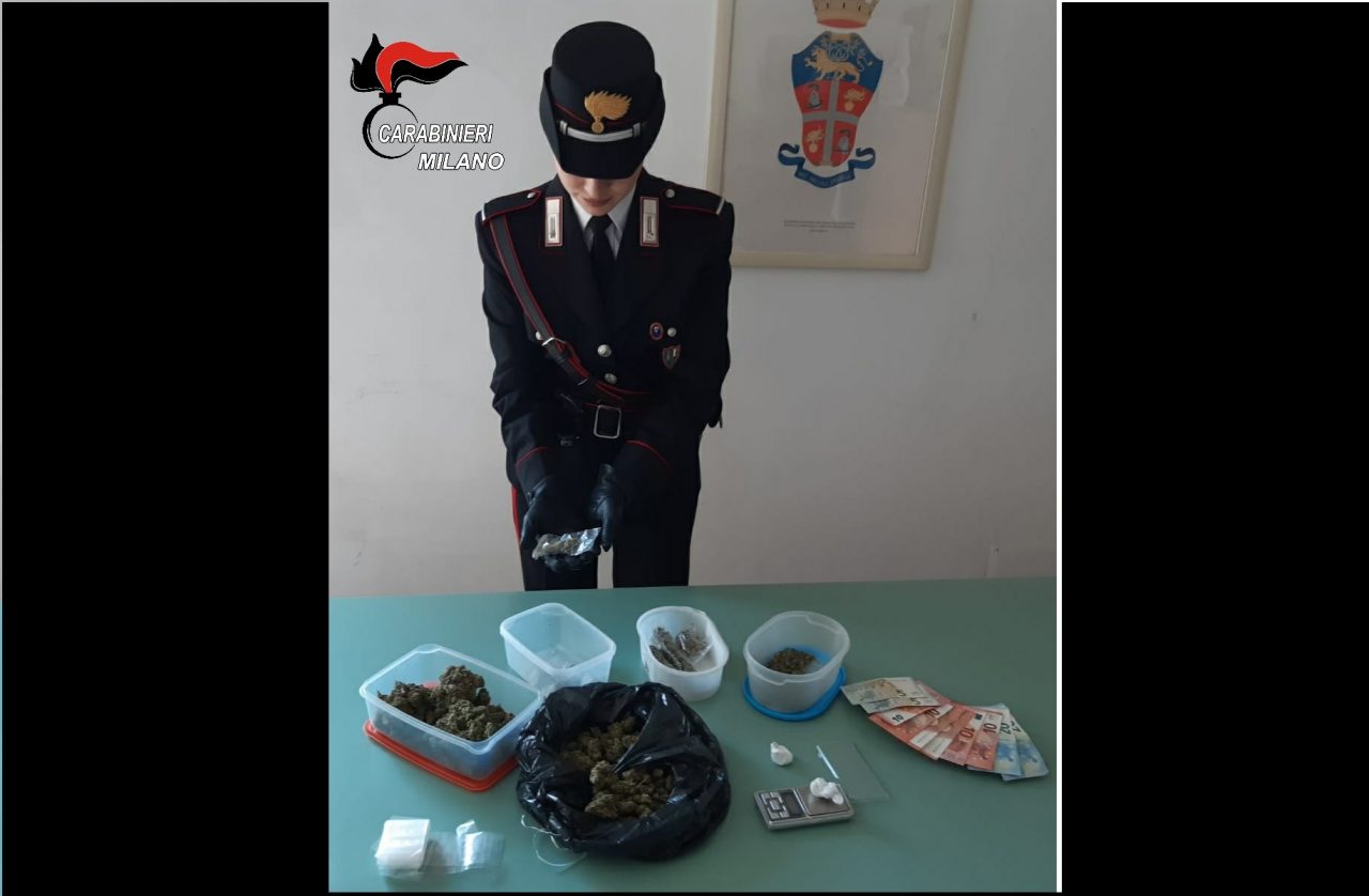 Spacciava droga ai ragazzini a Pioltello, in manette pusher 22enne