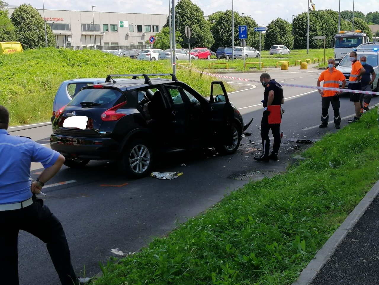 Incidente stradale al confine tra Brugherio e Agrate: morta una 84enne FOTO VIDEO