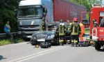 Incidente sulla Sp13, arriva l'elisoccorso. Riapre la Cerca FOTO