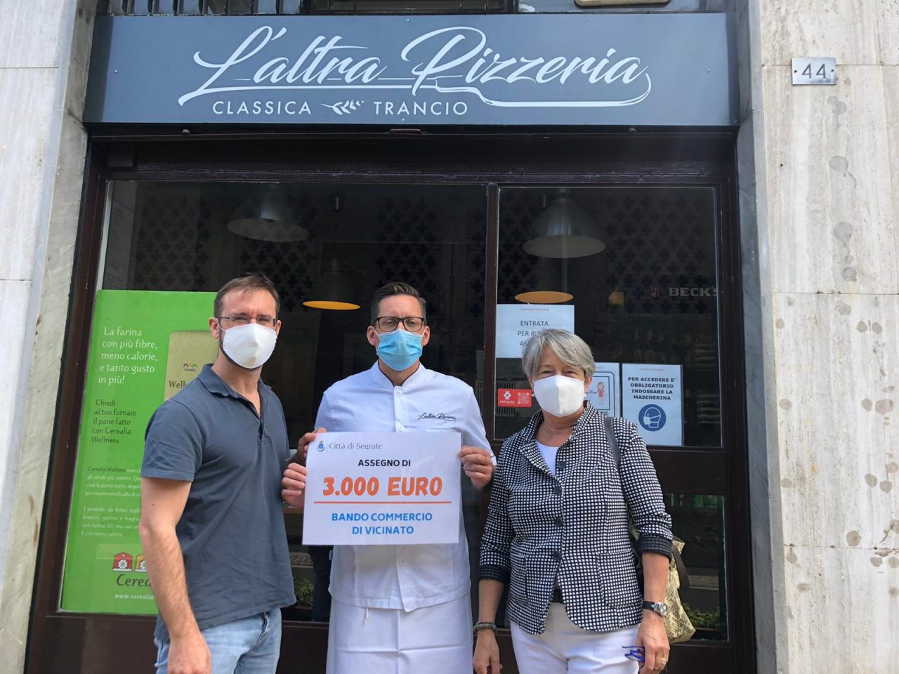A Segrate commercianti premiati con tremila euro