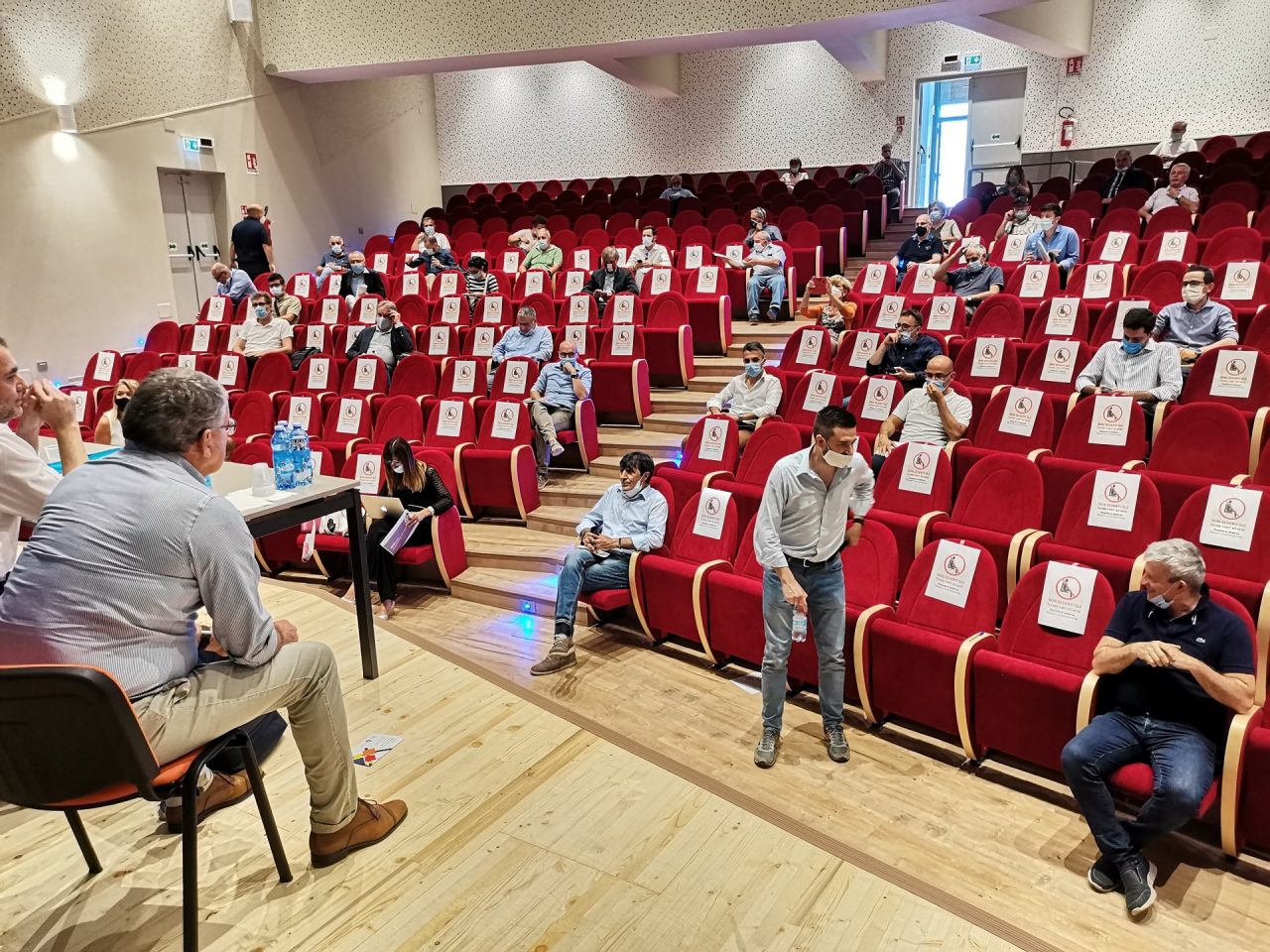 Dopo nove anni di cantieri il nuovo auditorium di Bussero ha ospitato il primo evento