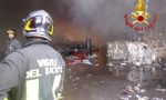 Incendio rifiuti a Vignate, da Regione Lombardia: "Nessuna anomalia, attendiamo Arpa"