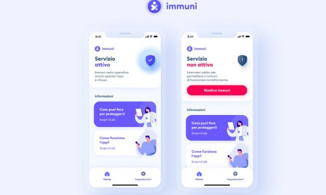 App Immuni da oggi, lunedì 15 giugno, attiva in tutta Italia COME FUNZIONA
