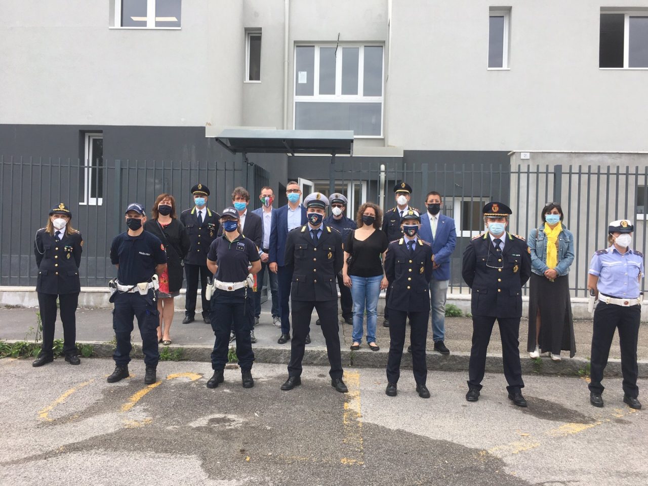 Taglio del nastro e benedizione per il nuovo Polo della Sicurezza