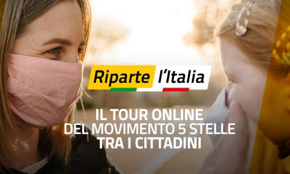 Currò presente per la tappa lombarda di "Riparte l'Italia"