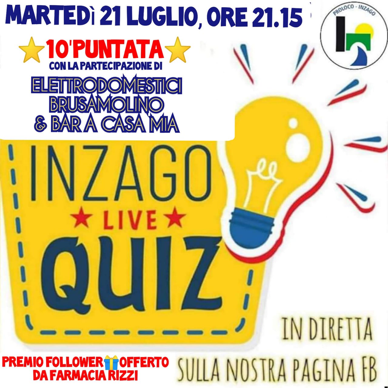 Inzago Live Quiz, stasera l’ultima puntata