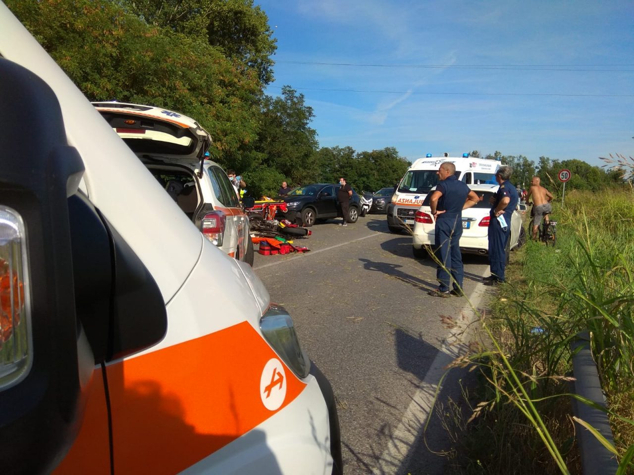 E’ morta la donna coinvolta nell’incidente sulla Rivoltana di domenica, grave il marito