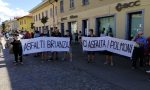 Asfalti Brianza, la protesta dei cittadini arriva in piazza FOTO e VIDEO