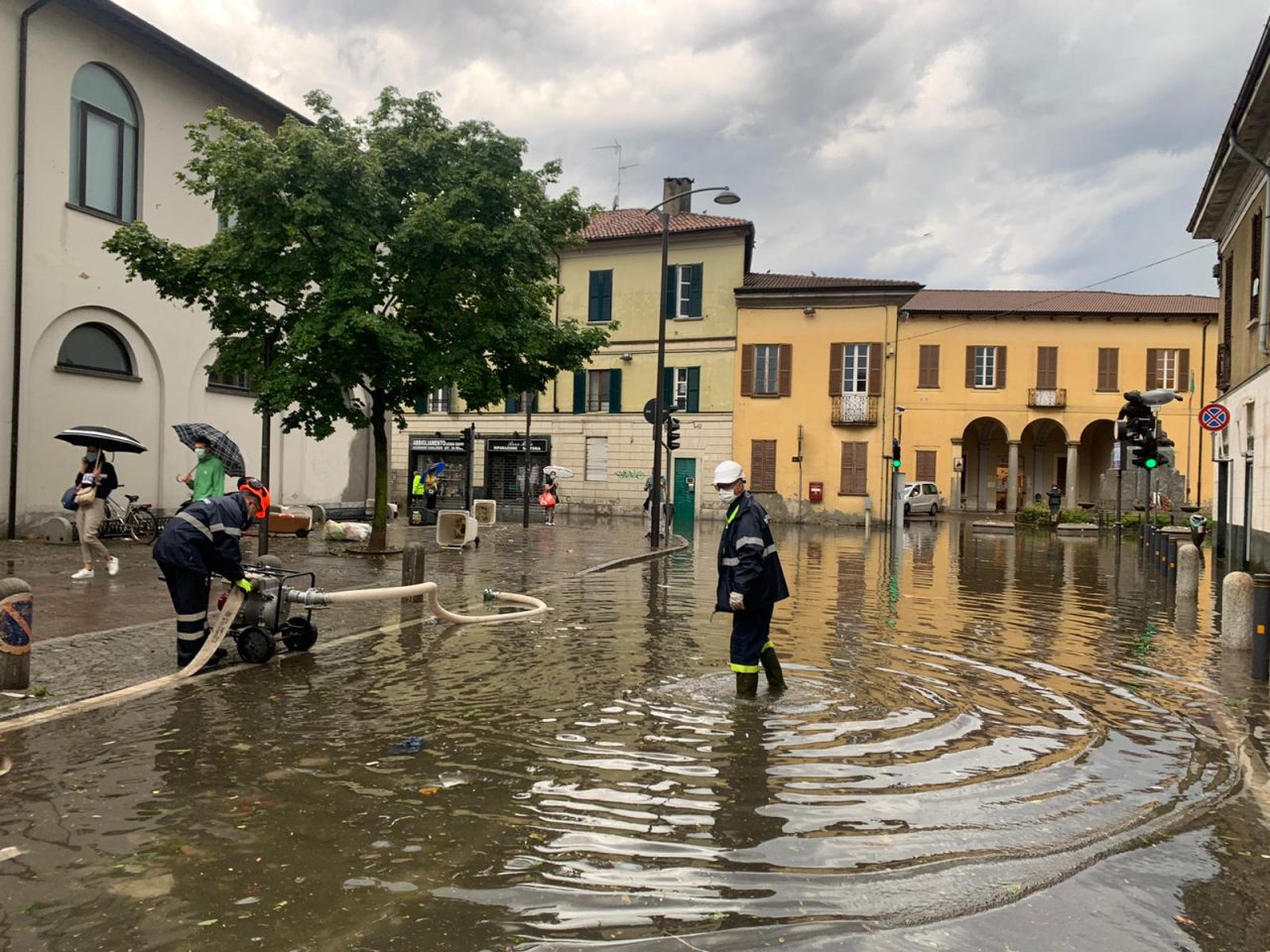 Maltempo, Cernusco sott’acqua FOTO E VIDEO