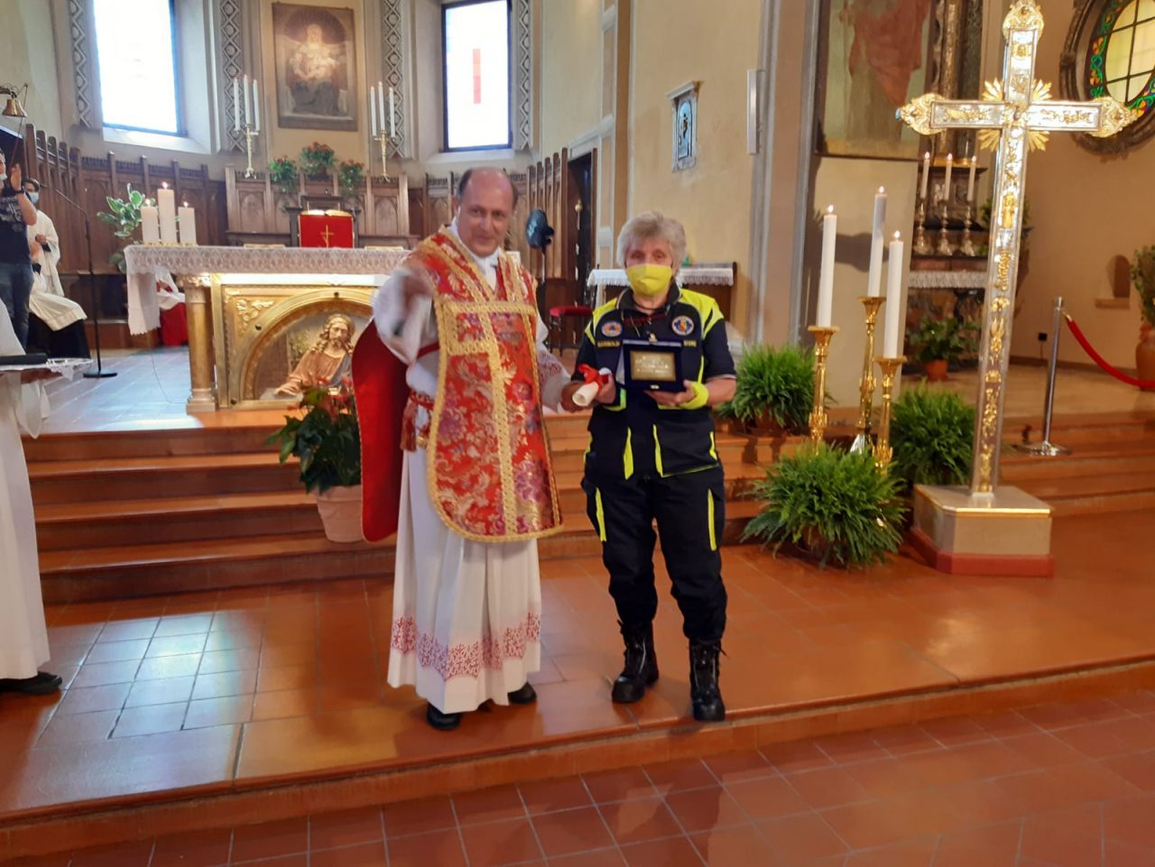 La Protezione civile di Melzo premiata con la Margherita d’Oro – FOTO