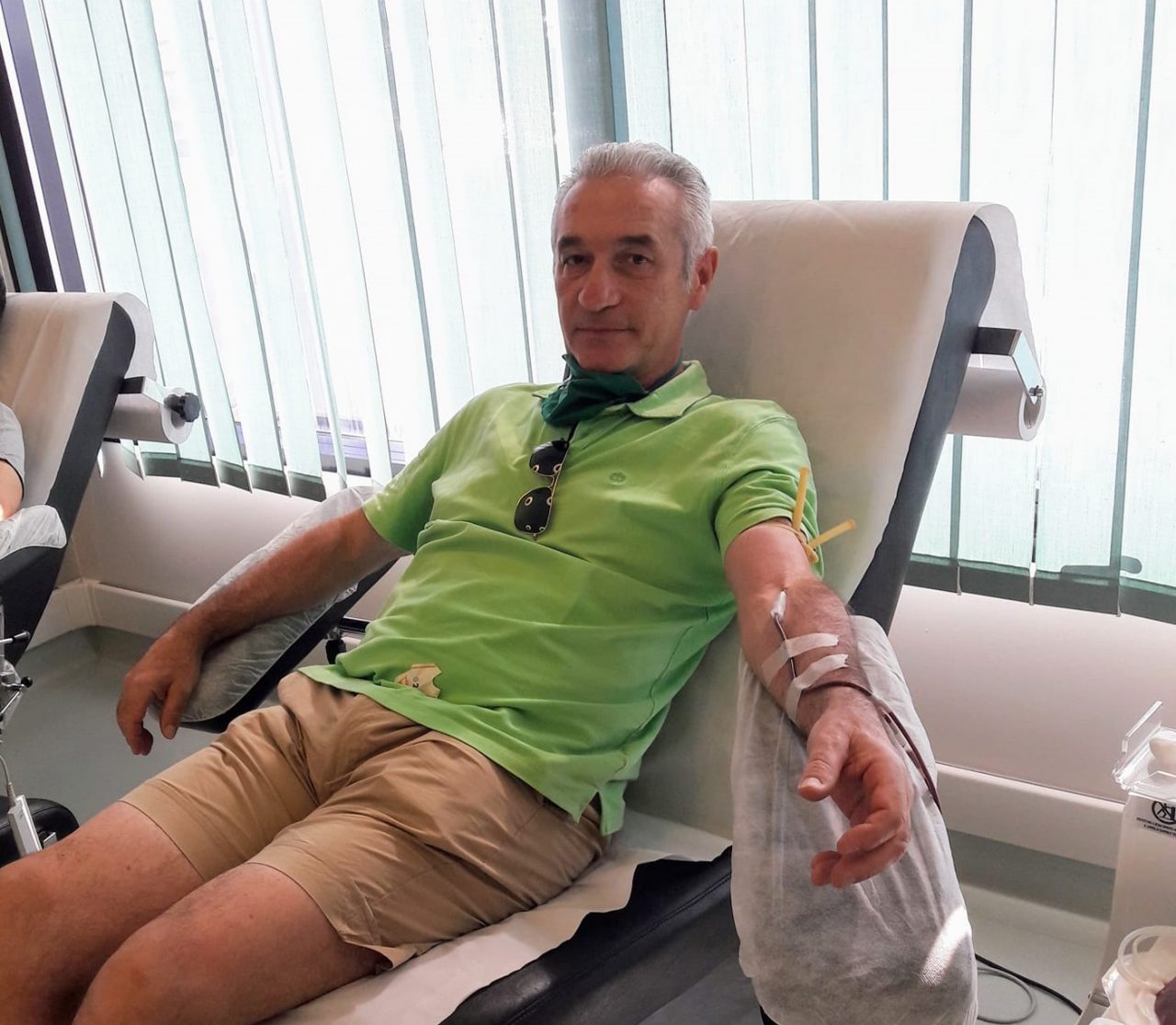 L’ex sindaco di Trezzo, membro dell’Avis, ha raggiunto le ottanta donazioni