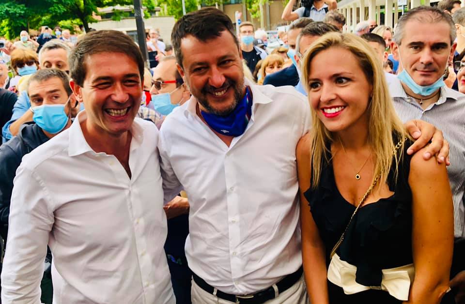 Salvini a Sesto per l’entrata del sindaco nella Lega