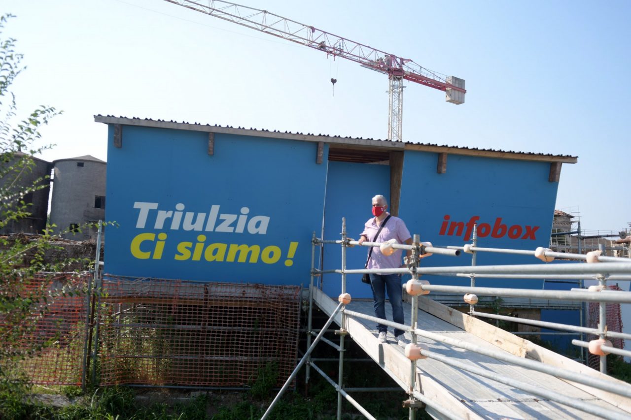 La terrazza degli Umarell: ovvero, come guardare un cantiere in tutta sicurezza FOTO