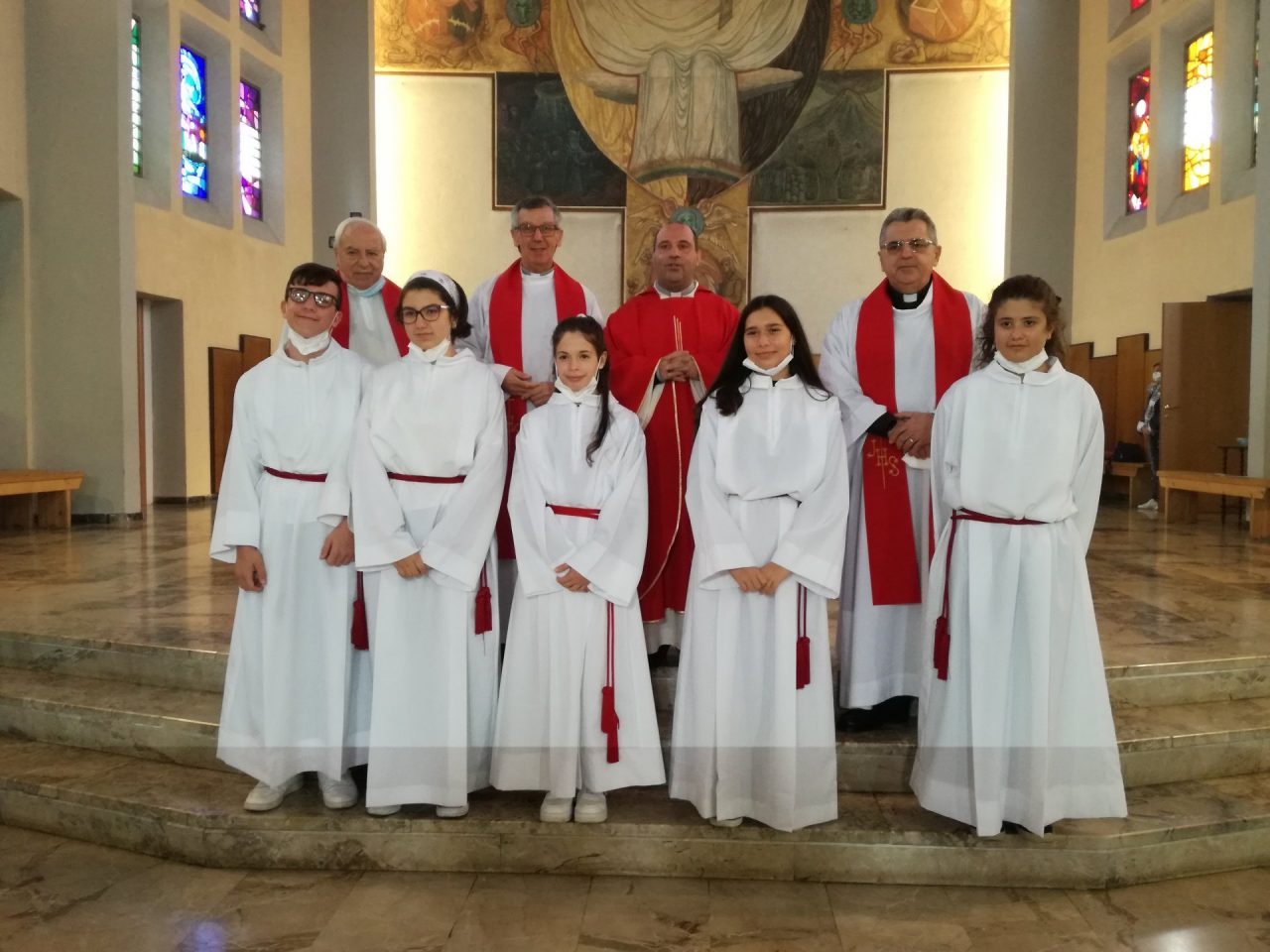 Messa di accoglienza di padre Giuseppe a Segrate FOTO