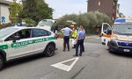 Malore in strada a Pioltello arrivano ambulanza, automedica e Polizia Locale