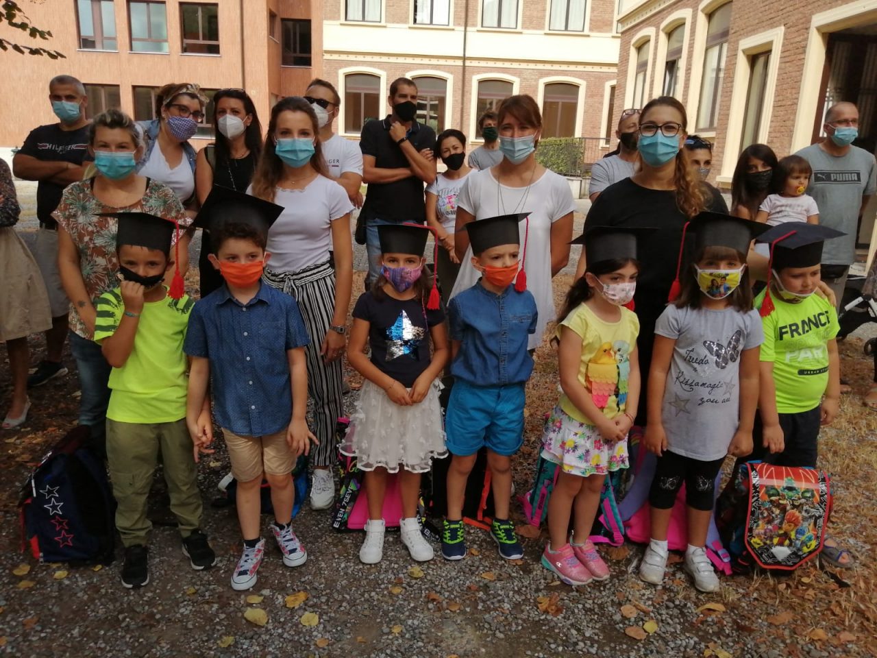 A Trezzo la scuola è iniziata prima con il benvenuto ai remigini FOTO