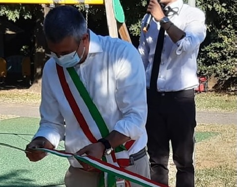 Inaugurato il nuovo parco giochi a Basiano