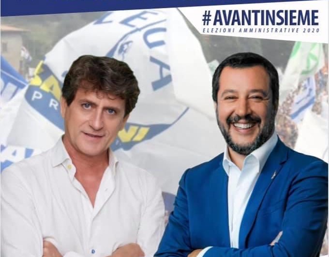 Matteo Salvini a Cologno per lanciare la volata ad Angelo Rocchi