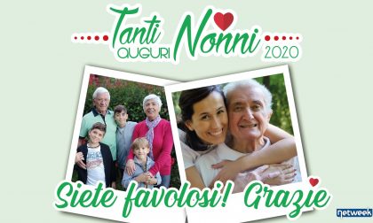 Tanti auguri nonni: ancora poche ore per fare un augurio speciale grazie al tuo settimanale!