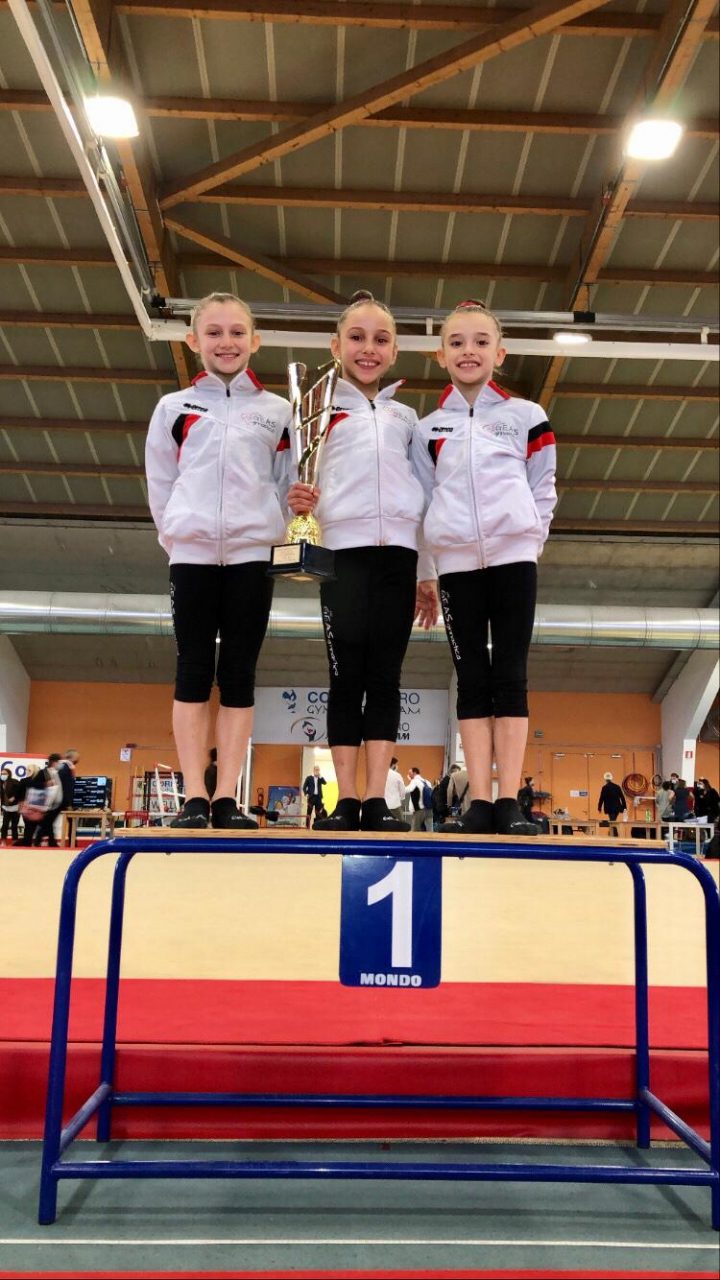 Sofia Frenna del Geas Ginnastica è la nuova Campionessa Italiana Gold L1