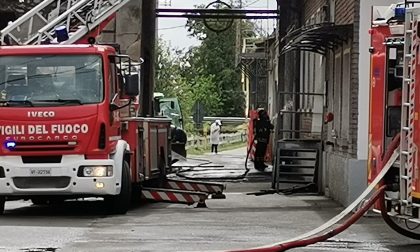 Esplosione e incendio a Cascina Corte nuova a Truccazzano FOTO E VIDEO