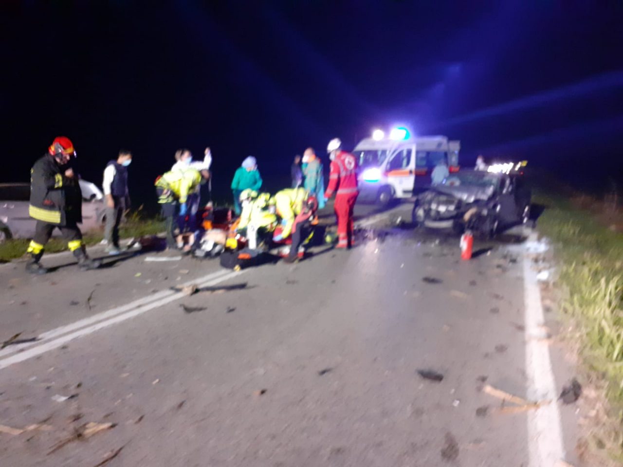 Schianto sulla Rivoltana, un morto e sette feriti FOTO