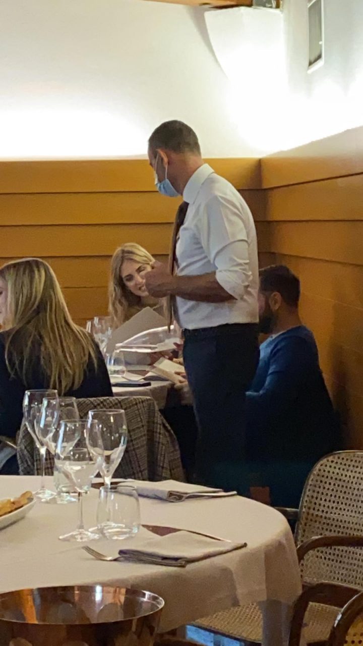 Chiara Ferragni a pranzo a Cernusco sul Naviglio
