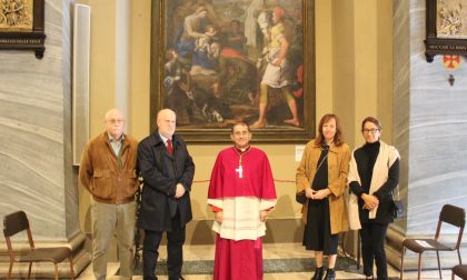 L'arcivescovo Delpini svela il quadro del Seicento appena restaurato FOTO