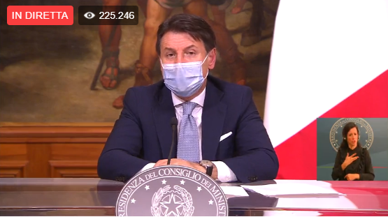 Conte illustra le novità del Dpcm TUTTI I DIVIETI