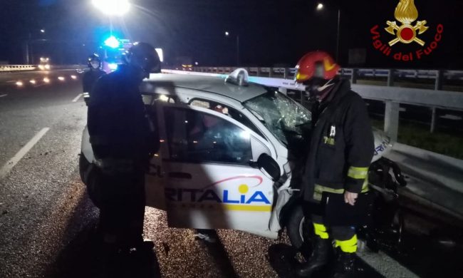 Incidente sulla Brebemi, gravissime due guardie giurate
