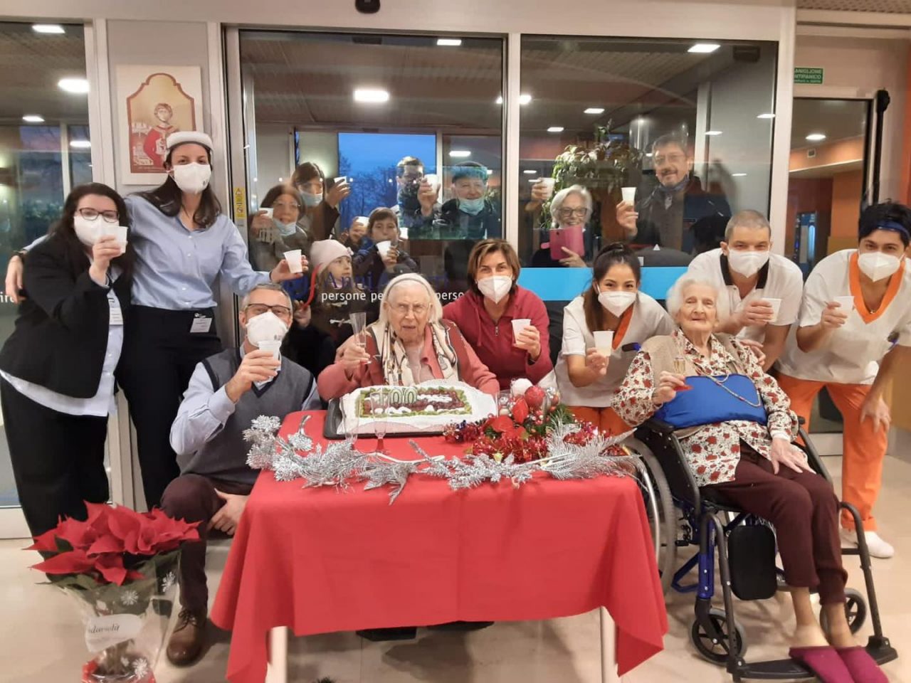 Centenarie festeggiate all’Rsa di Segrate