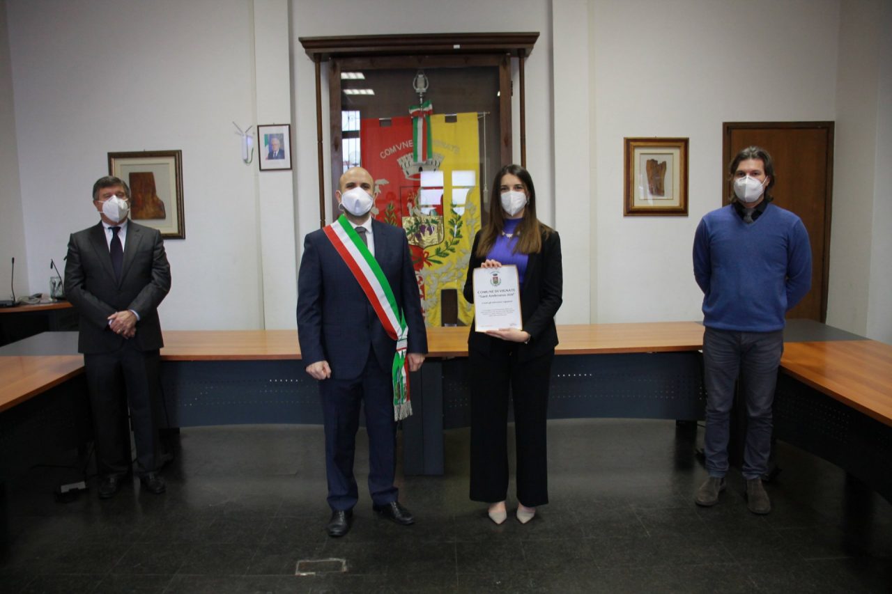 Il Sant’Ambroeus di Vignate consegnato a tutte le infermiere della città