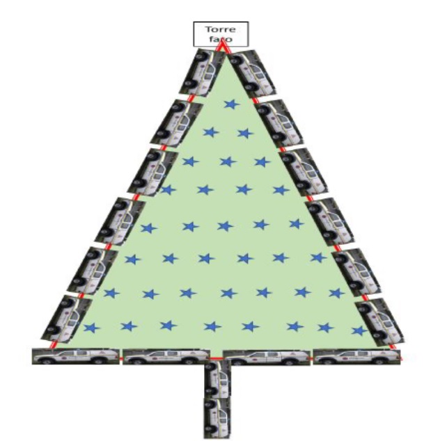 All’Idroscalo un albero di Natale simbolico contro la pandemia