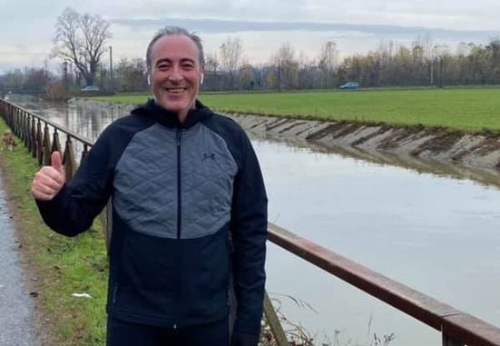 L’assessore Gallera corridore… fuori dal Comune