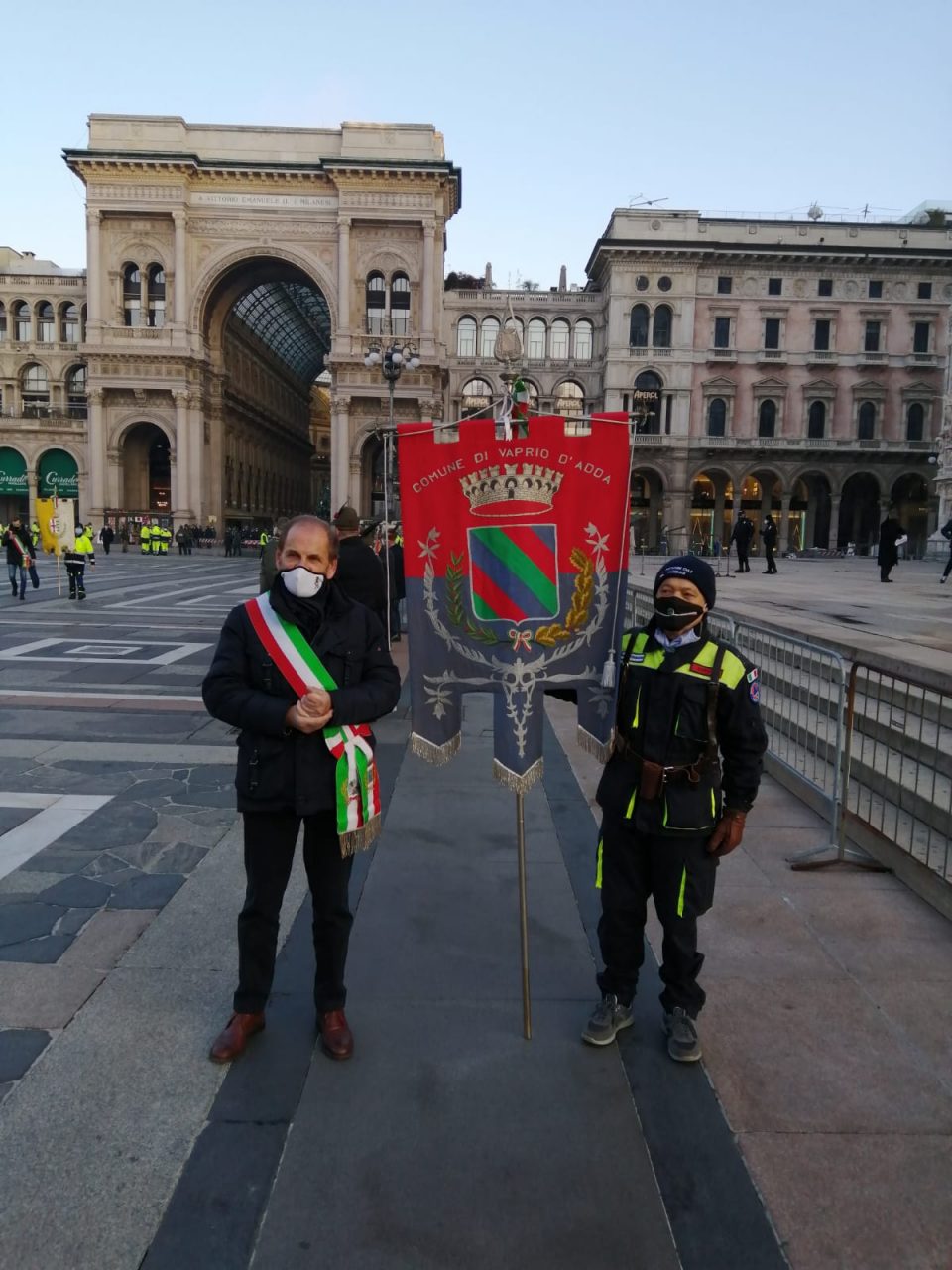 Anche Vaprio presente alla Messa degli Alpini in Duomo a Milano